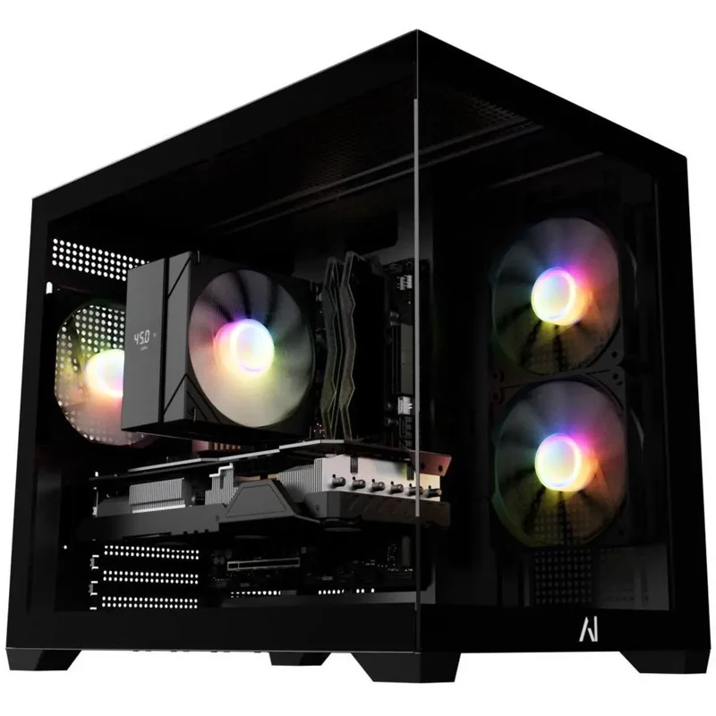 Andromeda Insights Spectra Gaming PC - RTX 5060 8GB | Ryzen 5 9600X (5.4 GHz Turbo Boost) | 16GB DDR5 6000MHz | 1TB Gen4 SSD | 650W Gold | ARGB | Wi-Fi + BT | Win 11