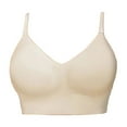 thumbnail image 3 of Push Up Bra, Summer Big U Backless Bra, Gathered, Multi-Way Wear, Beige M, Size S-XXL, 3 of 6