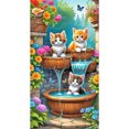 thumbnail image 1 of 5D DIY Gatos en La Piscina Kit Del 35x65cm, 1 of 9