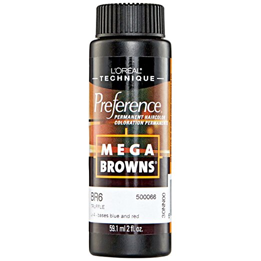 L'Oreal Preference Mega Browns Permanent Haircolor (Color : BR6 - Truffle)