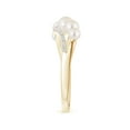thumbnail image 3 of Angara Seed Freshwater Cultured Pearl Bypass Ring in 14K Yellow Gold for Women | June Birthstone Jewelry for Her, 3 of 8