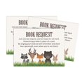 thumbnail image 2 of Inkdotpot 30 Books For Baby Shower Request Cards Bring A Book Instead Of A Card Jungle Animals Gender Neutral Baby Shower Invitations Inserts Games, 2 of 6