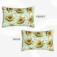 thumbnail image 4 of Daiia Avocado Doing Sport Bedding Waterproof Pillow Protector Zippered Queen – Bed Bug Proof Pillow Encasement-14"x20", 4 of 9