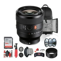 Sony FE 50mm F/1.4 GM Lens (Sony E) (SEL50F14GM)   64GB Card   Filter Kit   More - Bundle(International Model)