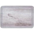 thumbnail image 2 of Contemporary 20x30 Area Rug (1'8'' x 2'6'') Solid Taupe, White Living Room Easy to Clean, 2 of 5