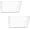 Clear, variant on EAH Clear Acrylic Single Pocket, Plastic Hanging Wall Mount File Holder for Office Home (Clear, 4 Pack)