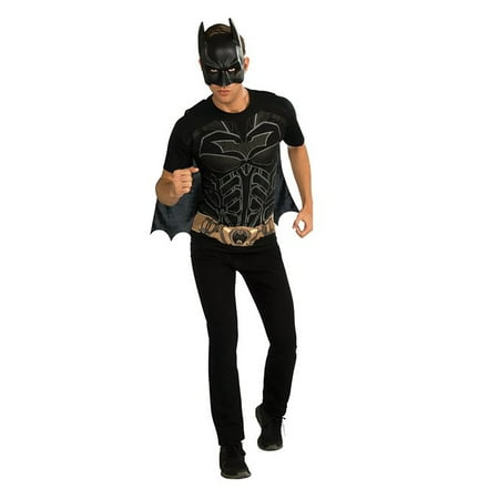 Adult Batman The Dark Knight Shirt Costume by Rubies 887495, Large