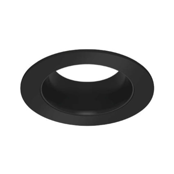 Csl Lighting ED3-RFSTBK Eco Downlight 3" Wide Standard Round Trim Ring - Black