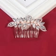 thumbnail image 5 of Raindrops Wedding Hair Combs Decorative Hair Comb Multi 1PC, 5 of 5