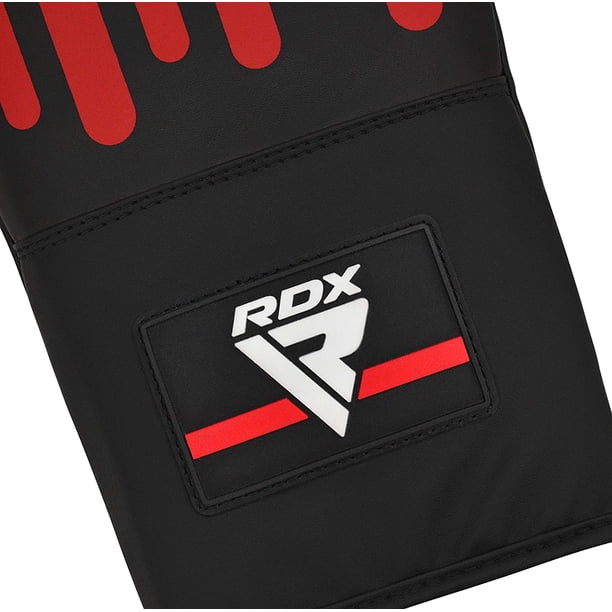 RDX Gants MMA – Cuir Maya Hide, Paume Ouverte Ventilée, Rembourrage PC-3, Scratch Quick-EZ, Pour Combat Et Entraînement