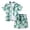 Z01 Green, variant on JUMEYU Outfits for Toddler Boys Toddler Boy Summer Clothes Baby Outfit Short Sleeve Button Down Collared Shirt Tops Shorts Set 3T 4T (Green,3-4 Years)