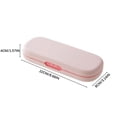 thumbnail image 3 of Large Capacity Pencil Case, Oimcto Portable Aesthetic Cute Pen Case, Big Capacity Stationery Organizer, Travel Bag, Desk Organizer for College, Adults, Women, Men, PP Material, Durable, Yellow, 3 of 7