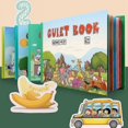 thumbnail image 2 of Dewenwils Busy Book For Boys And Girls To Develop Learning Skills Quiet Book Preschool Educational Travel Toy, 2 of 4