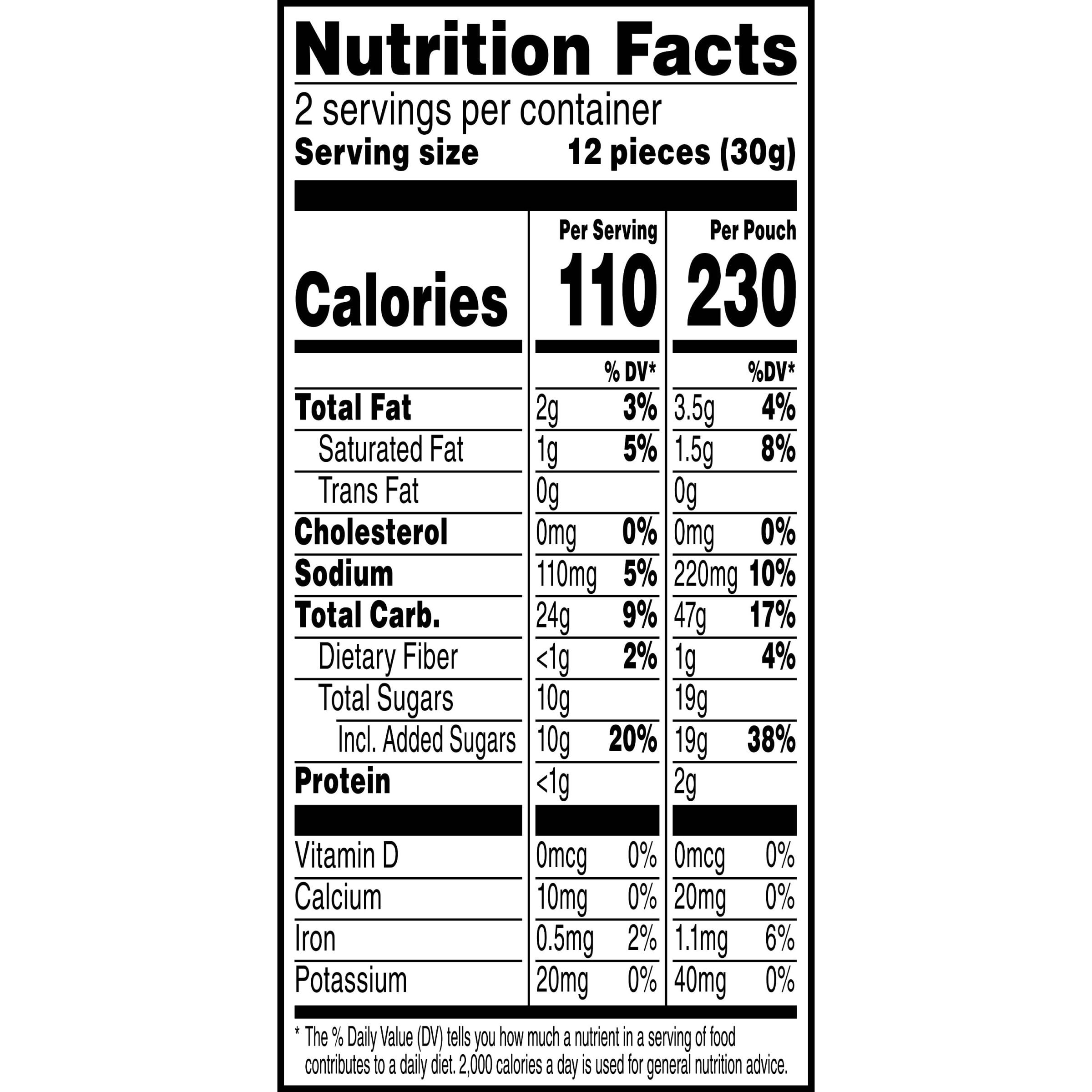 Pop-Tarts Crunchy Poppers Frosted Brownie Crunch Crunchy Filled Snack Pieces, Kids Snacks, Shelf-Stable, 2.1 oz