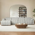 thumbnail image 6 of Modern 4-Seat Wall-Hugger Reclining Leather Sofa for Living Room, with USB Port, 6 of 11