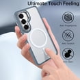 thumbnail image 4 of YINLAI Samsung S26 Plus Case Compatible with MagSafe,Upgraded Camera Protection Slim Non-Slip Translucent Matte Phone Case for Samsung S26 Plus 6.7",Grey, 4 of 7