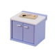 thumbnail image 2 of Muebles para casa de muñecas escala 1:12, ideales para juegos de simulación y manualidades. Incluyen una mini encimera, una mini cocina y muebles para tabla de cortar, 2 of 8
