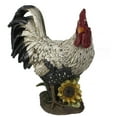 thumbnail image 3 of Northlight 17" Standing Rooster Outdoor Garden Statue, 3 of 5
