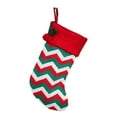 thumbnail image 1 of Matsuzay Bola de pelo de Navidad tejida, medias, calcetines, árbol de Navidad, bolsa Goodie, colgante de boda, colgante, envoltorio, Kits de decoración para fiestas Rizado verde rojo, 1 of 6