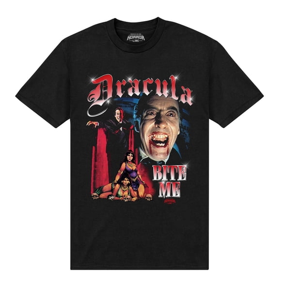 Horror Line Adult Dracula Bites T-Shirt