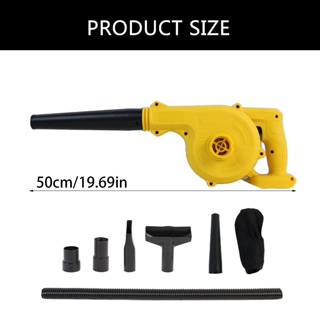 CEORPER 2 In 1 Cordless Electric Air Blower Vacuum Cleannig Blower Blowing Suction Leaf