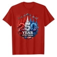 thumbnail image 4 of SONXAHE Women's Patriotic Graphic T-Shirt Independence Day Celebration Short Sleeve Casual Tee, 4 of 4