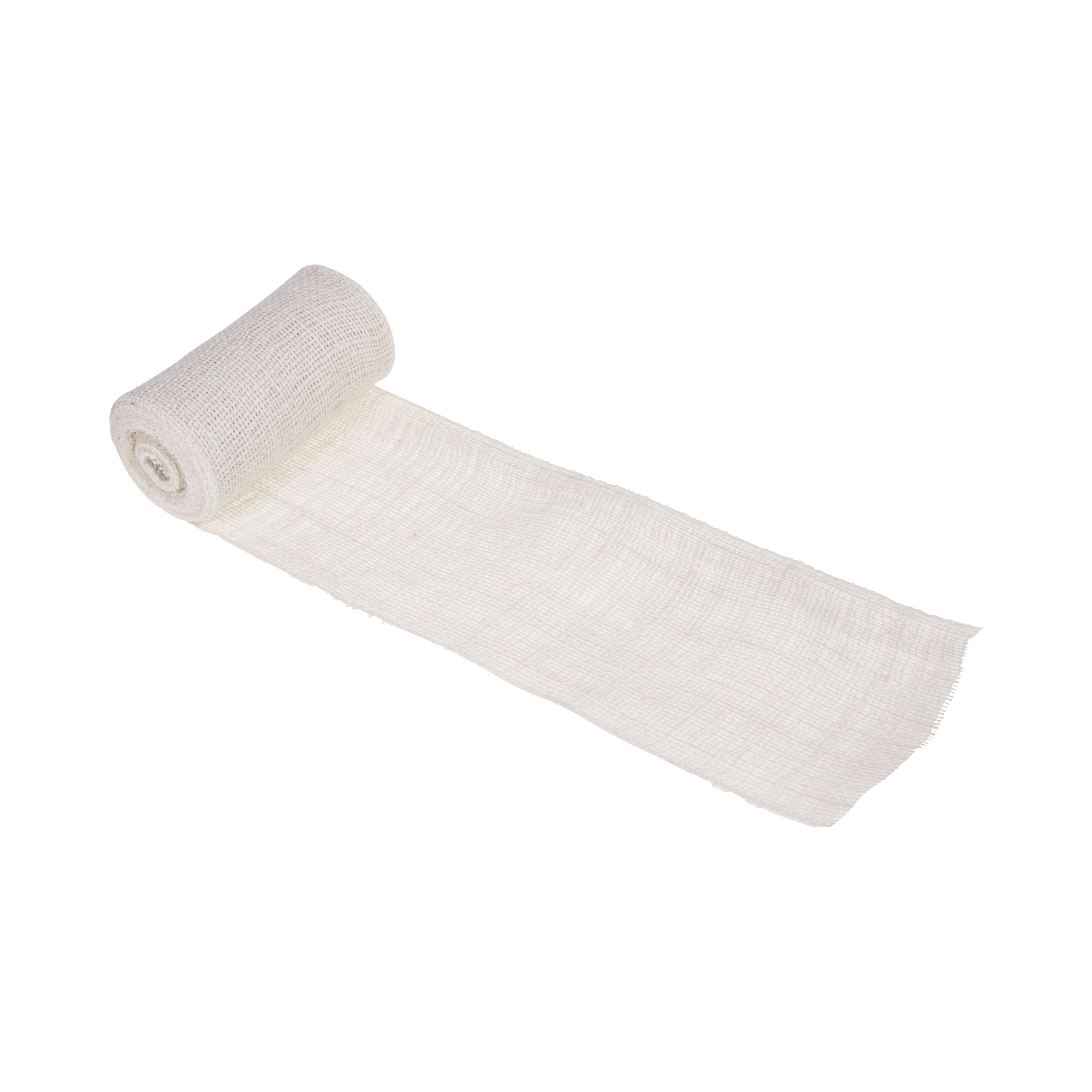 (2 pack) Love, Laugh, Craft Jute Burlap Roll Precut, Finished Edges, 6"W x 5-Yards, White