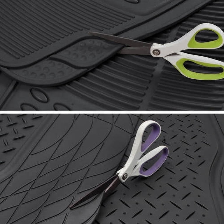 BDK Heavy Duty Rubber Floor Mats with Cargo Trunk Mat photo 8