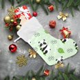 thumbnail image 4 of SKYSONIC Cute Panda Christmas Stockings Personalized Large Christmas Stocking Cute Snowflake Stockings 18 Inch Xmas Stocking for Xmas Decorations and Holiday Family Party Decor Xmas Gifts, 4 of 7