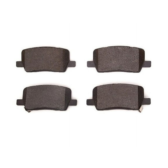 Rear Brake Pad Set - Compatible with 2017 - 2022 Tesla S 2018 2019 2020 2021