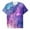 J, variant on GPOECD Galaxy Shirt Girls Short Sleeve Crew Neck Fancy Tee Top With 3D Glitter Print For Teen Carnival Party Wear E,6-7 Years
