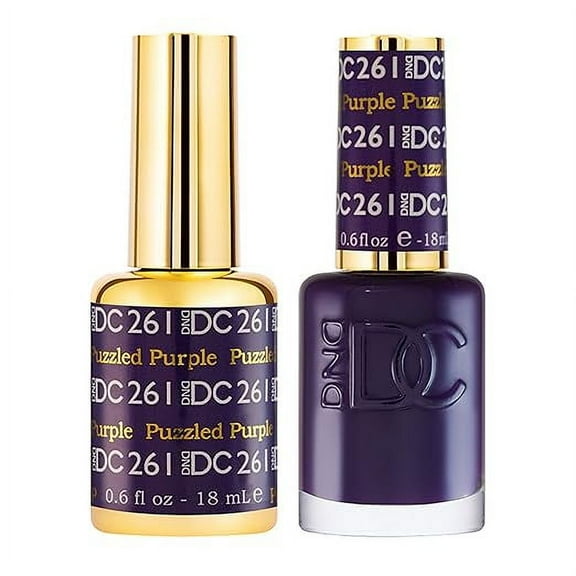 DND DC GEL DOU 261 Puzzled Purple