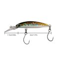 thumbnail image 2 of Cebo Pesca Swimbait Wobblers Artificial Dura Señuelos Hundido 40 Mm 1.8g Plato Lengua Larga para Truchas Accesorios Carpa, 2 of 6