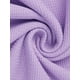 thumbnail image 5 of INSPIRAR CHIC Conjuntos de Pijamas de Mujer de Tejido Waffle Sin Mangas con Cuello en V, Top de Tanque con Pantalones Cortos, Conjuntos de Lounge XL Púrpura, 5 of 6