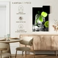 thumbnail image 4 of Elephant Stock Cold Lime Cocktail Wall Art - Vertical Canvas Wall Art - Living Room Wall Decor - Food And Drink Canvas - Yellow And Green Decor - 8" x 12", 4 of 4