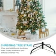 thumbnail image 2 of FRCOLOR Christmas Tree Stand 1Pc Christmas Tree Stand Artificial Xmas Tree Stand Useful Xmas Tree Bracket,19.69"X19.69"X4.72", 2 of 4