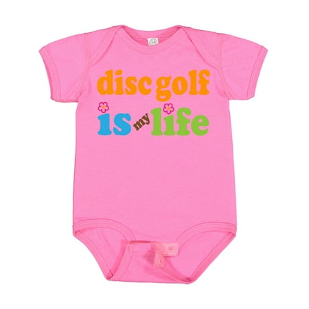 

Inktastic Disc Golf is My Life Gift Baby Boy or Baby Girl Bodysuit