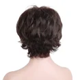thumbnail image 5 of Pelucas de cabello humano corto para mujer Peluca de cabello humano natural para blanco, 5 of 5