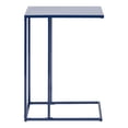 thumbnail image 3 of Kate and Laurel Lockhardt Metal Minimal C-Table for Bedroom or Living Room, Navy Blue, 19 x 13 x 27, Modern Narrow Side Table for Small Spaces and Bedroom Accent, 3 of 7