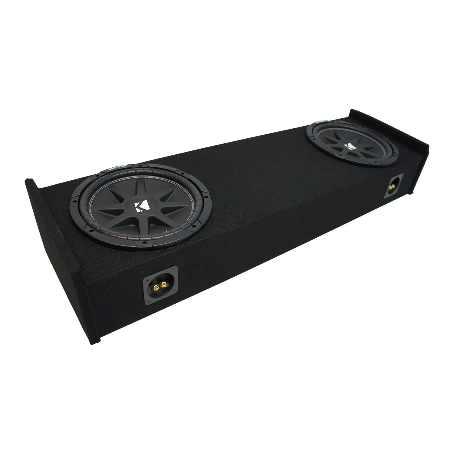 Ford F150 Downfiring Under Seat Single 12" Subwoofer Enclosure Sub Box 1997-Up 