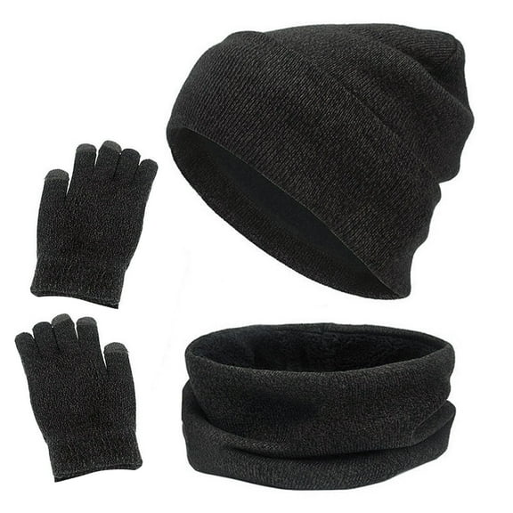 Limei Stylish Hat Gloves Scarf Thicken for Skiing Comfy