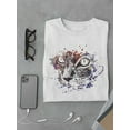 thumbnail image 3 of Splash Paint Cat Face Tee Men's -Image by Shutterstock, 3 of 4