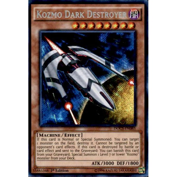 Yugioh Dimension Of Chaos Kozmo Dark Destroyer Docs En085 Walmart Com