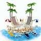 thumbnail image 3 of Kit de sombrilla de playa con mini tumbona de 18 piezas para escenas de de 1/12, 3 of 9