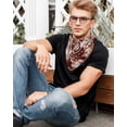 thumbnail image 4 of 14 pieces Bandanas Paisley Print Novelty Headband Cowboy Headwraps Scarfs Hair Head Bandana for Women Men Boy Girl, 4 of 6