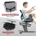 thumbnail image 2 of Sunny Health & Fitness Elite Recumbent Cross Trainer & Elliptical Machine with Arm Exercisers, Easy Adjust Seat, & Exclusive SunnyFit® App Enhanced Bluetooth Connectivity, Electromagnetic Resistance, 2 of 6