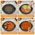thumbnail image 4 of MesaSe 2PCS Silicone Slow Cooker Liners Fit 6-7 Quarts Oval Pot Leakproof Slow Cooker Divider Liner, 4 of 9