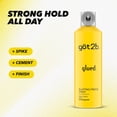 thumbnail image 2 of got2b Glued Blasting Freeze Hair Spray, Extra Strong Rigid Hold for Spiked Styles,12 oz, 2 of 13