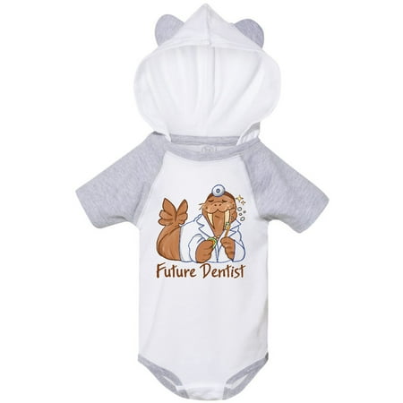 

Inktastic Future Dentist Walrus Gift Baby Boy or Baby Girl Bodysuit