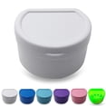 thumbnail image 2 of Denture Box Creative Denture Bath Case Denture Container with Basket Net Holder, 2 of 10